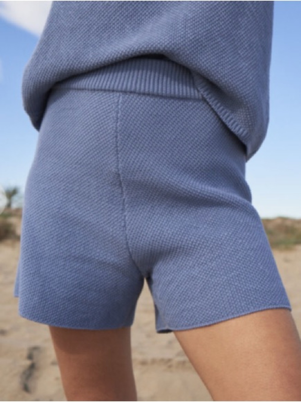 L’Envers Jane Knit Short Blue